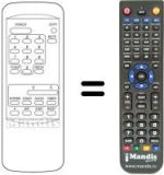 Replacement remote control 5100 S