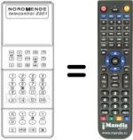 Télécommande équivalente 583.449
