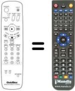 Télécommande équivalente 597-086G
