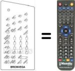 Télécommande équivalente 660.01.0131