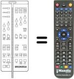 Télécommande équivalente 660.01.0198