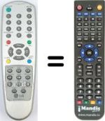 Télécommande équivalente LG RZ-20LA31