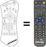 Télécommande équivalente 77-000003-001