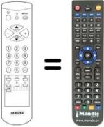 Mando a distancia equivalente AA59-10023B