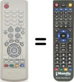 Télécommande équivalente AA59-00328A