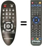 Télécommande équivalente Samsung AK59-00103F