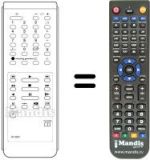 Télécommande équivalente AV 5631