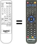 Télécommande équivalente B09911