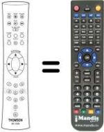 Replacement remote control Thomson 63 MK 98 DL