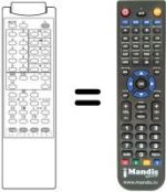 Télécommande équivalente BS 33004-441-251