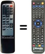 Télécommande équivalente CSR 15