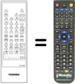 Mando a distancia equivalente CT-9194