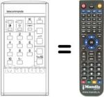 Télécommande équivalente CT-9231