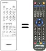 Télécommande équivalente CT-9341