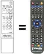 Replacement remote control CT-9450