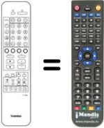 Mando a distancia equivalente CT-9493