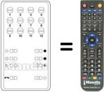 Télécommande équivalente FB 16