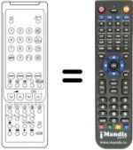 Mando a distancia equivalente G 1056 BMSA