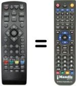 Replacement remote control Telesystem TS 6291