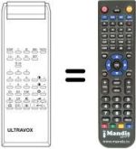 Télécommande équivalente IR 6000 MONO