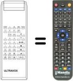 Télécommande équivalente IR 6000 STEREO