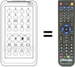 Télécommande équivalente 590619-5
