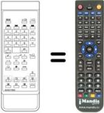 Télécommande équivalente 4AA4U1T0063