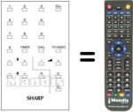 Télécommande équivalente LR 371