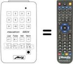 Mando a distancia equivalente MECATRON 6804