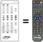 Mando a distancia equivalente MECATRON 7209