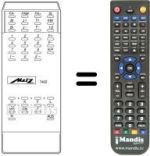 Mando a distancia equivalente MECATRON 7402