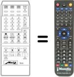 Télécommande équivalente MECATRON 7510