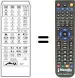 Télécommande équivalente MECATRON 7617