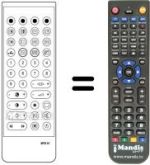 Replacement remote control MFB-01