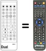 Télécommande équivalente MFB 01