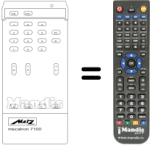 Mando a distancia equivalente MECATRON 7100