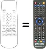 Télécommande équivalente N9123