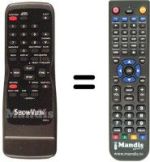 Mando a distancia equivalente Funai 21A-620