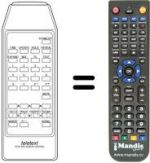 Télécommande équivalente OTM 7110 G