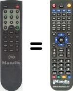Télécommande équivalente RC 10