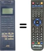 Télécommande équivalente PQ 10543 T