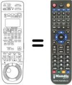 Télécommande équivalente PQ 11237
