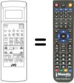 Télécommande équivalente PQ 21433 G 3