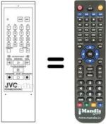 Télécommande équivalente PU 11099 A