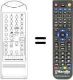 Télécommande équivalente RC-202