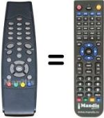 Replacement remote control LENSON LD 8000