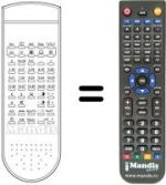 Télécommande équivalente RC 1