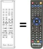Télécommande équivalente RC 100