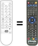 Télécommande équivalente RC 14
