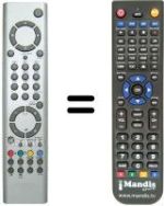 Télécommande équivalente Inno Hit IH 40765
